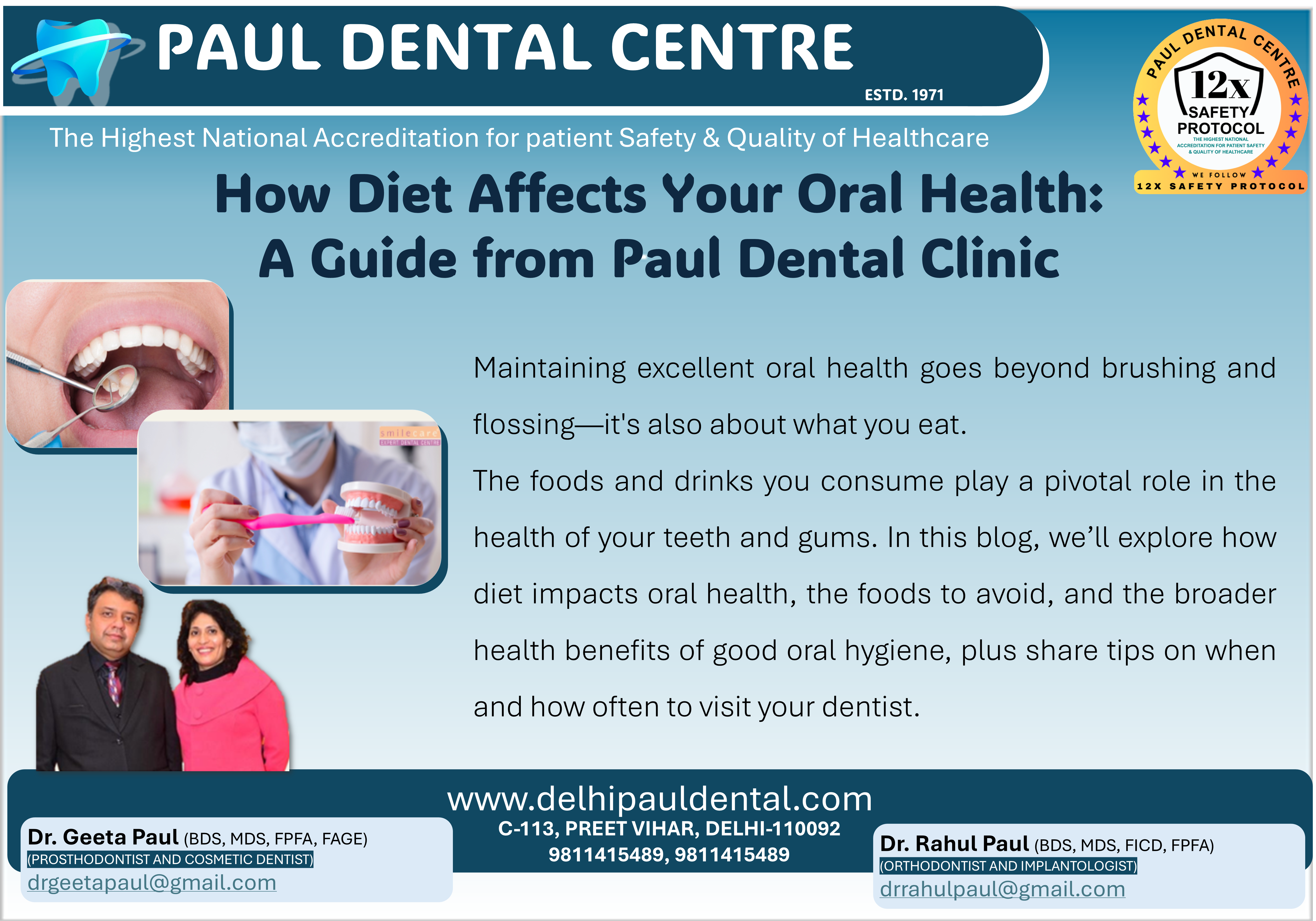 How Diet Affects Oral Health – Paul Dental Center